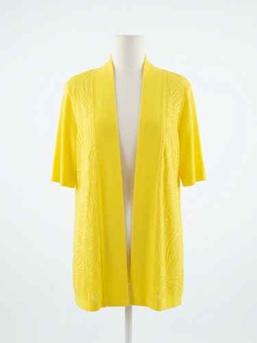 Misook bright yellow textured - yellow,