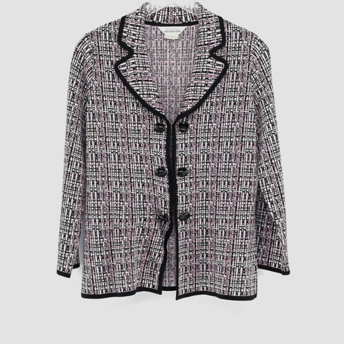 Misook knit blazer jacket - misook,
